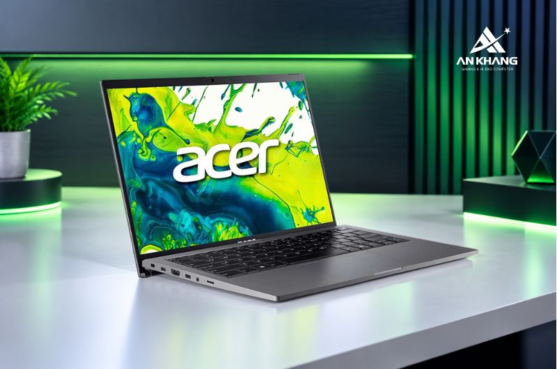 Laptop Acer Aspire Go 14 AI AG14-71M-52LH NX.JF5SV.001 trang bị CPU Intel Core Ultra 5 115U tích hợp NPU 11 TOPS