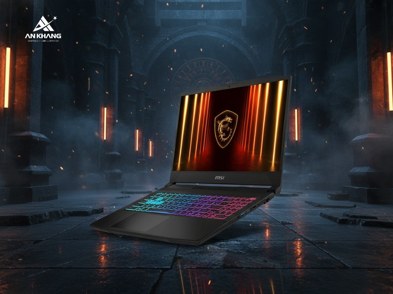 Laptop MSI Katana 15 HX B14WGK 023VN với thiết kế đậm chất gaming