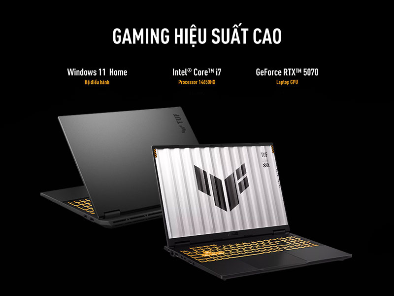 Laptop ASUS TUF Gaming F16 FX608JHR-RV037W là chiếc laptop gaming sở hữu hiệu năng vượt trội