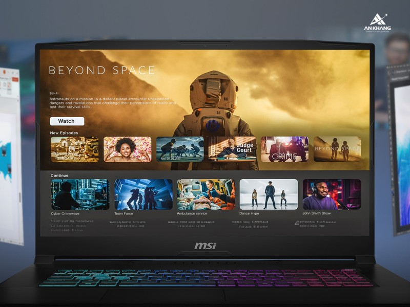 Laptop MSI Katana 15 HX B14WFK 294VN mang đến trải nghiệm AI thông minh