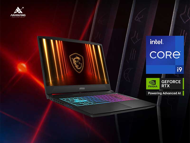 Laptop MSI Katana 15 HX B14WFK 294VN cân mọi tựa game nặng, xử lý đồ họa cực mượt
