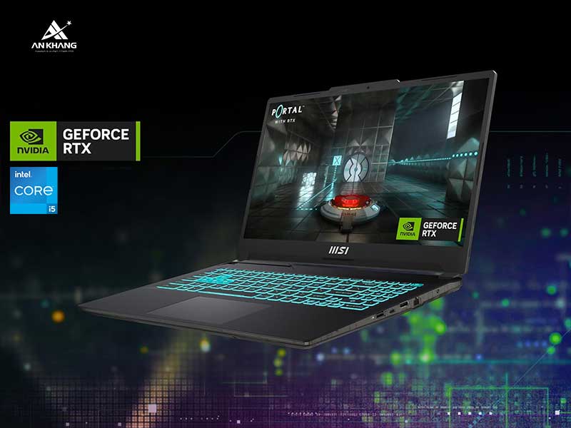 Laptop gaming MSI Cyborg 15 A13UC-2088VN hiệu năng ổn định cho mọi t&aacute;c vụ nặng