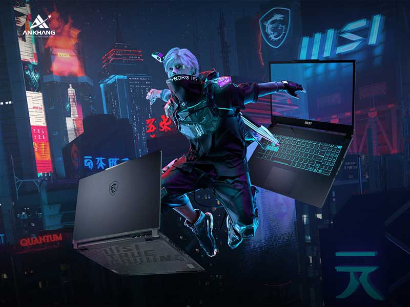 Laptop gaming MSI Cyborg 15 A13UC-2088VN ổn định, phong c&aacute;ch v&agrave; đầy c&aacute; t&iacute;nh