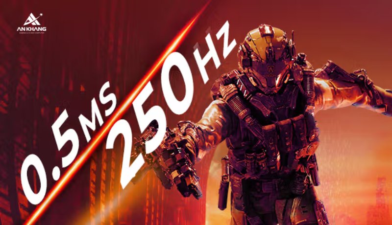 M&agrave;n h&igrave;nh Gaming AOC C32G2ZE/74 trang bị tần số qu&eacute;t 240Hz v&agrave; phản hồi 0.5ms cho chuyển động h&igrave;nh ảnh si&ecirc;u mượt