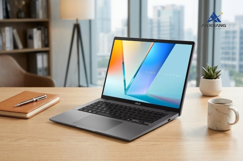 ASUS Vivobook S14 M3407HA-SF490W trang bị bộ vi xử lý AMD Ryzen 7 260 thế hệ mới