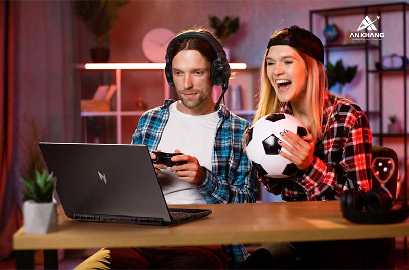 Acer Gaming Nitro ProPanel ANV16-41-R6ZY NH.QP2SV.002 với hiệu năng mạnh mẽ nhờ CPU Ryzen 5 và card đồ họa rời RTX 3050