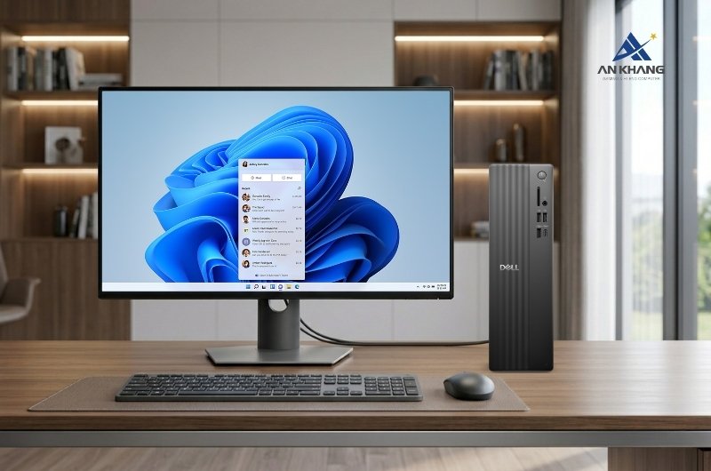 Máy tính để bàn Dell Slim ECS1250 2XDYF là chiếc desktop nhỏ gọn, hiệu năng thế hệ mới mạnh mẽ