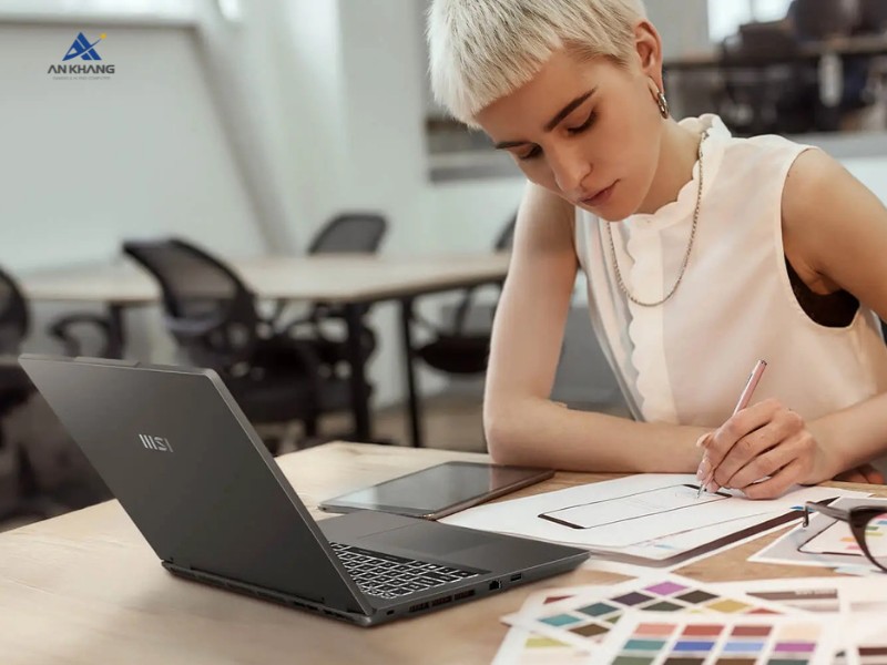 Laptop MSI Venture 14 AI A1MG 005VN với bộ nhớ và lưu trữ nâng cấp linh hoạt