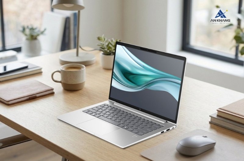 Laptop HP EliteBook 640 G11 A7LB4PT nổi bật với thiết kế mỏng nhẹ chỉ 1.39kg