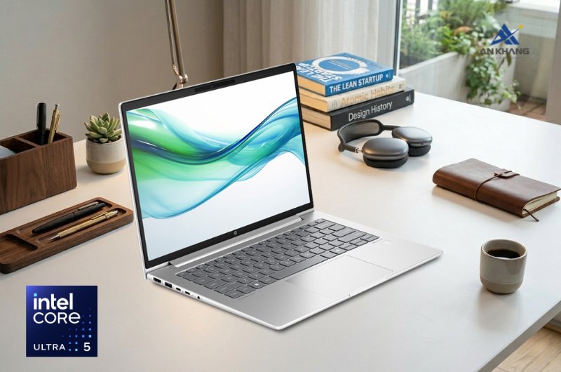 Laptop HP ProBook 440 G11 A74B5PT trang bị nền tảng Intel Core Ultra 5 cùng tư duy nâng cấp linh hoạt
