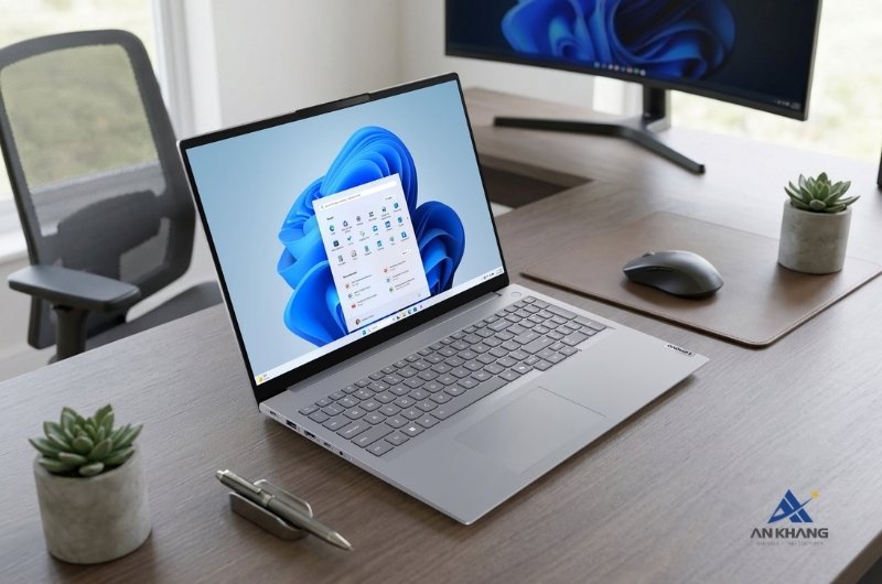 Laptop Lenovo ThinkBook 16 G9 IRL 21US008GVA nổi bật với khả năng mở rộng linh hoạt