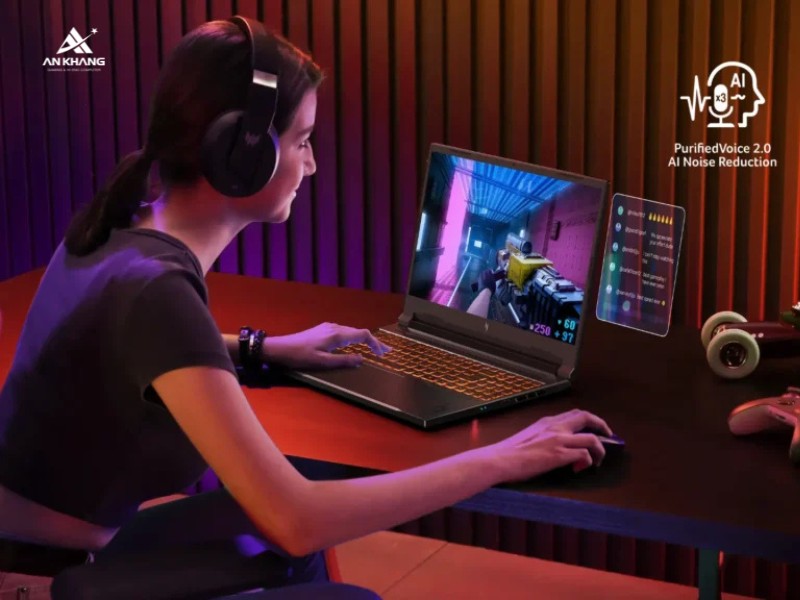 Laptop Gaming Acer Nitro V ANV16-41-R36Y NH.QP1SV.004 với trải nghiệm đa phương tiện chất lượng cao Laptop Gaming Acer Nitro V ANV16-41-R36Y NH.QP1SV.004 với trải nghiệm đa phương tiện chất lượng cao