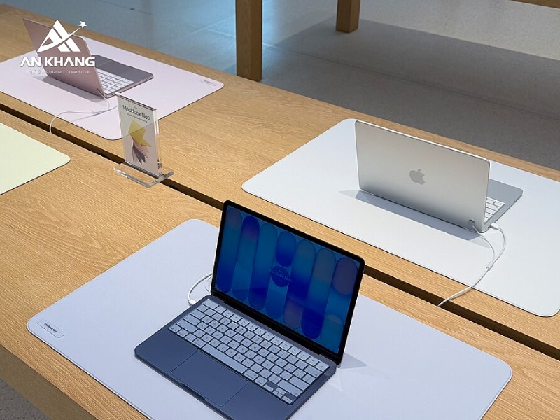 Khai phá sức mạnh AI với Apple Intelligence trên MacBook Neo 13 inch Chip A18 Pro Silver MHFA4SA/A