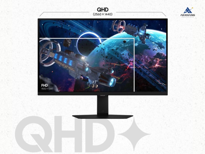 Samsung Odyssey G5 G50D LS27DG502EEXXV cho chất lượng hiển thị rõ nét, góc nhìn rộng, màu sắc chuẩn xác