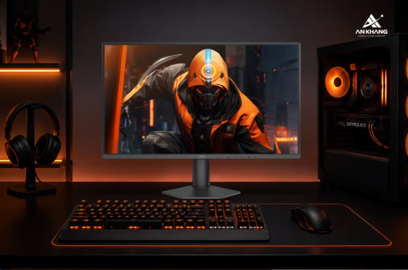 Màn hình gaming AOC 24G50Z2 23.8inch 260Hz tốc độ cao, hiển thị sống động cực mãn nhãn