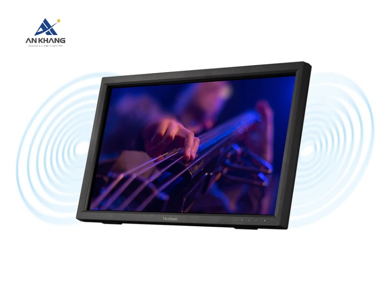 Màn hình cảm ứng ViewSonic TD2223-2 với hệ thống loa kép tiện dụng
