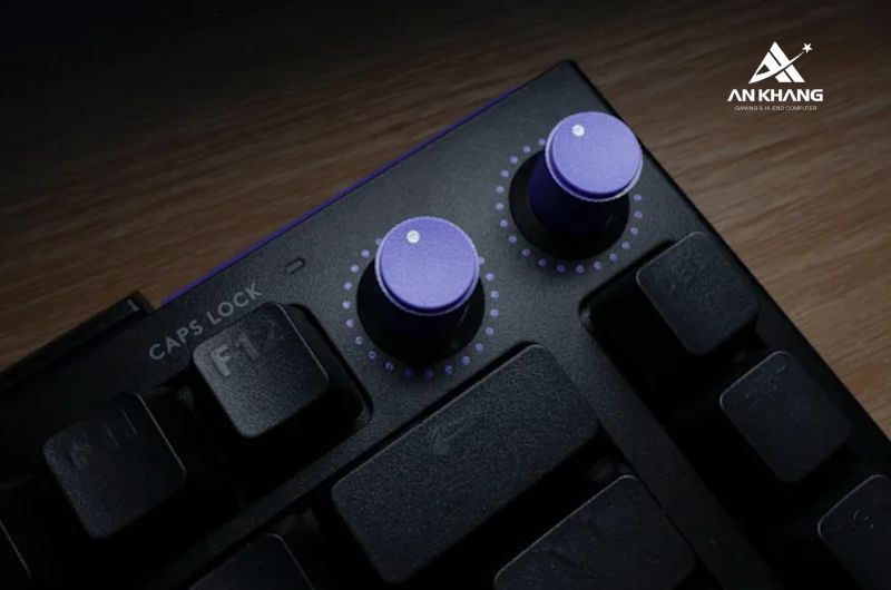 Logitech G512 X 98 TMR Tactile Black (920-013988) trang bị cụm phím điều chỉnh linh hoạt