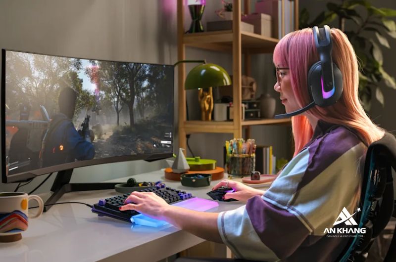 Bàn phím cơ Gaming Logitech G512 X 98 TMR Tactile Black (920-013988) trang bị tần số phản hồi lên tới 8.000 Hz