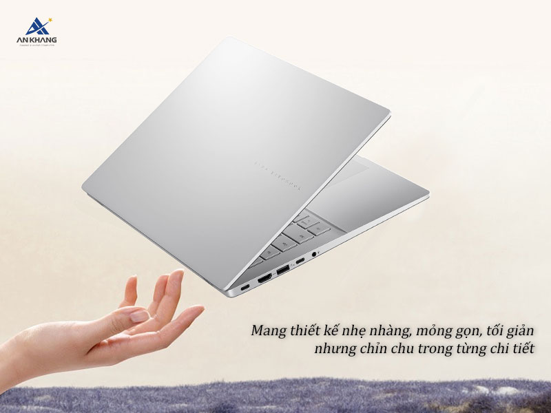 ASUS Vivobook S14 M3407 nổi bật với thiết kế gọn nhẹ, hướng đến t&iacute;nh tiện dụng v&agrave; di động cao