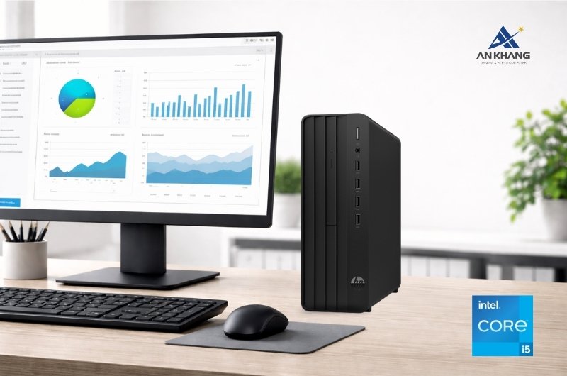 Máy tính để bàn HP 280 Pro G9 SFF B91YDAT sở hữu hiệu năng xử lý đa nhiệm ấn tượng