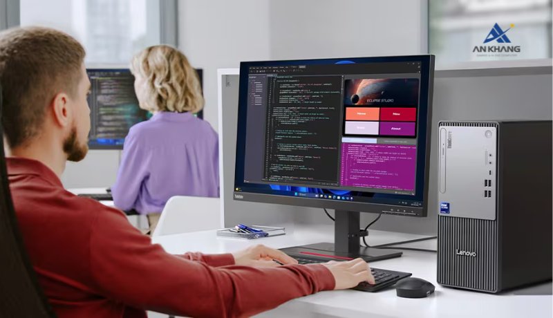 Máy tính để bàn Lenovo ThinkCentre neo 50t Gen 6 13BB0004VA trang bị bảo mật đa lớp vững chắc