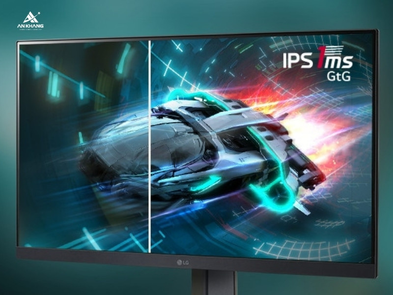 Màn hình Gaming LG UltraGear 24GS65F-B.ATV với thời gian phản hồi 1ms và tấm nền IPS hiện đại