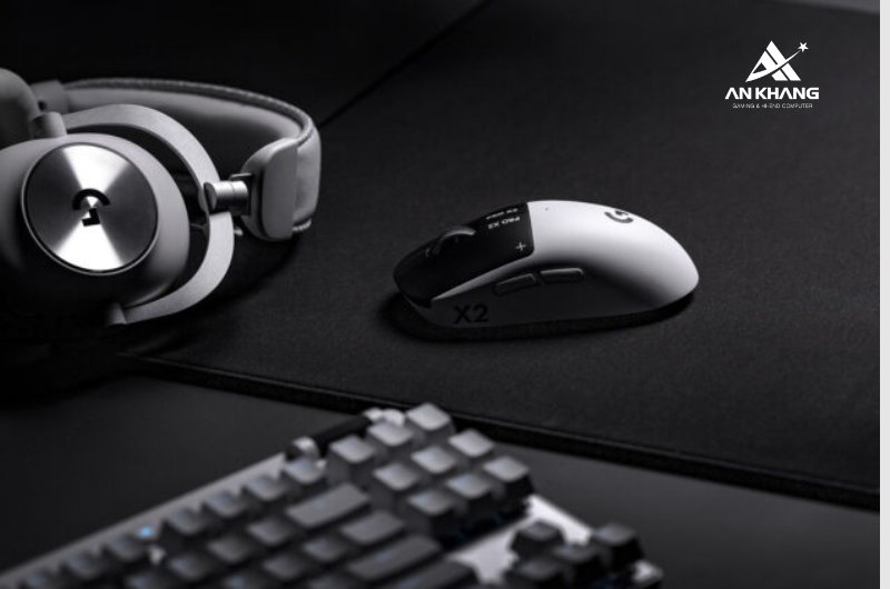 Chuột gaming không dây Logitech Pro X2 Superstrike (910-007778) cho tốc độ cực nhanh, độ chính xác cao cùng khả năng tùy chỉnh linh hoạt