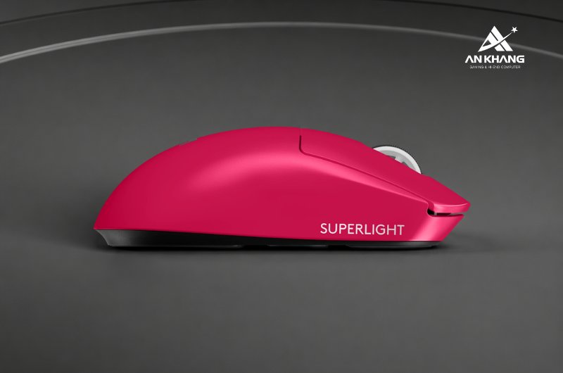 Chuột gaming không dây Logitech PRO X Superlight 2 Lightspeed Wireless Hồng (910-006799) sở hữu công nghệ switch hybrid LIGHTFORCE độc quyền