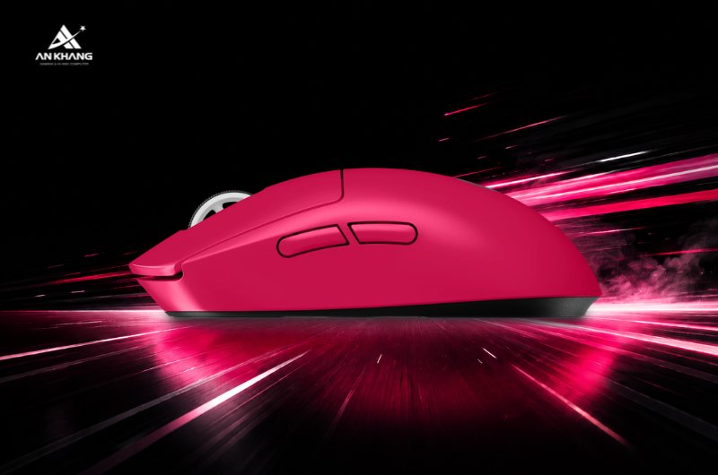 Chuột gaming không dây Logitech PRO X Superlight 2 Lightspeed Wireless Hồng (910-006799) sở hữu kết nối không dây siêu tốc