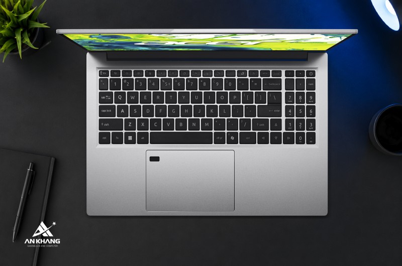 Laptop Acer Aspire Go 15 AI AG15-52P-52WT NX.JWKSV.001 sở hữu thiết kế mỏng nhẹ chỉ 1.59 kg