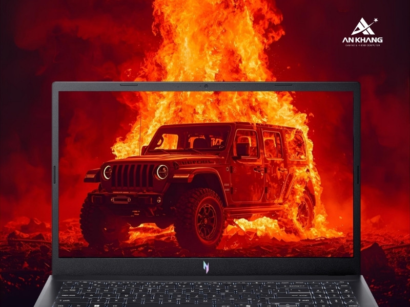 Laptop Acer Gaming Nitro V 15 ProPanel ANV15-41-R0FE NH.QPFSV.005 hiển thị rõ nét với màn 180Hz chuẩn màu