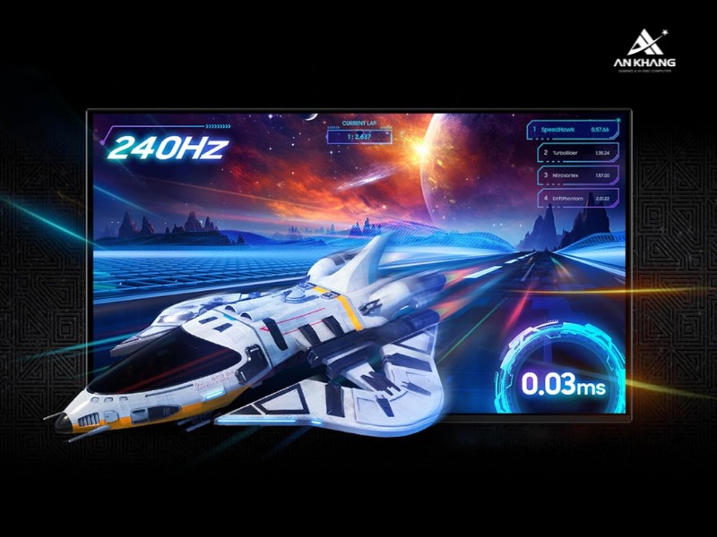 Màn hình Gaming Samsung Odyssey OLED G8 G81SF LS27FG812SEXXV trang bị combo 240Hz và 0.03ms GtG