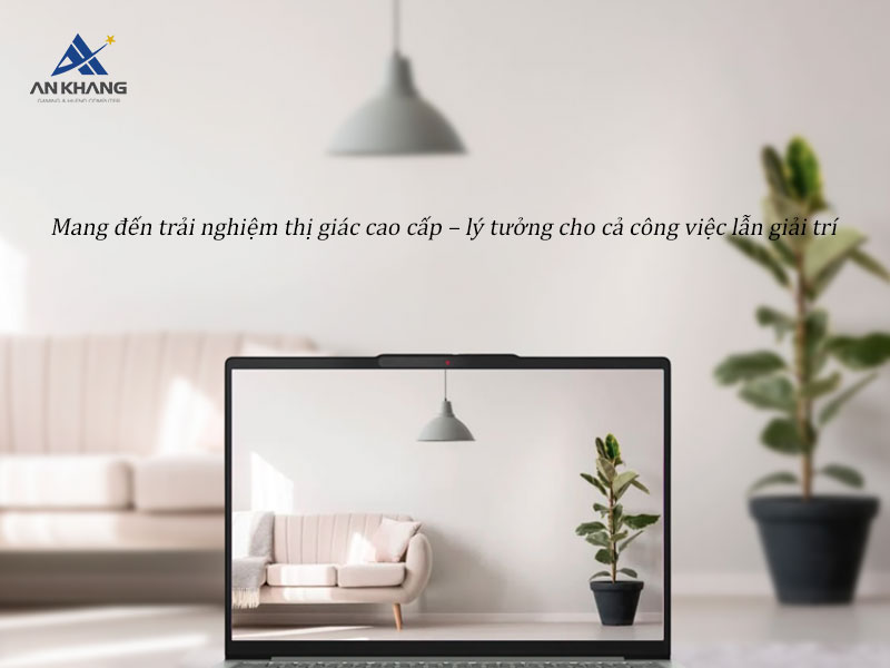 Laptop Lenovo IdeaPad Slim 5 14AKP10 83HX00ABVN sở hữu m&agrave;n h&igrave;nh OLED cao cấp, đem lại trải nghiệm sống động