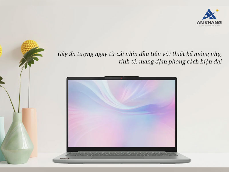Lenovo IdeaPad Slim 2025 nổi bật với thiết kế mỏng nhẹ, sang trọng m&agrave; vẫn đảm bảo sự bền bỉ