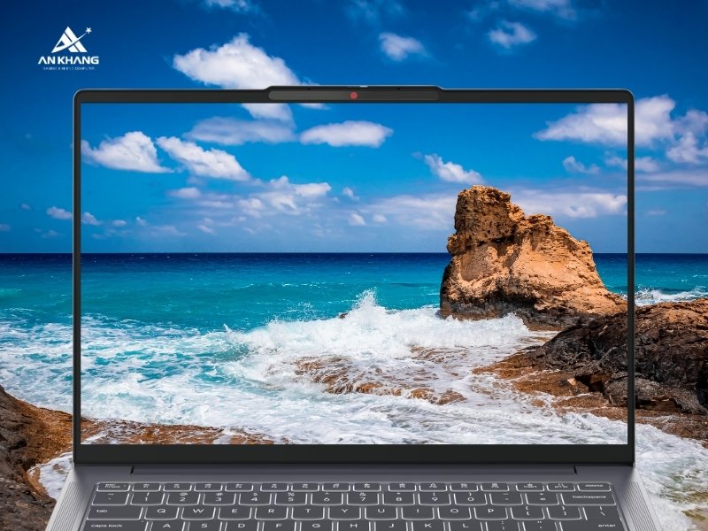 Laptop Lenovo IdeaPad Slim 3 14ARP10 83K6005UVN hiển thị rộng rãi, rõ nét