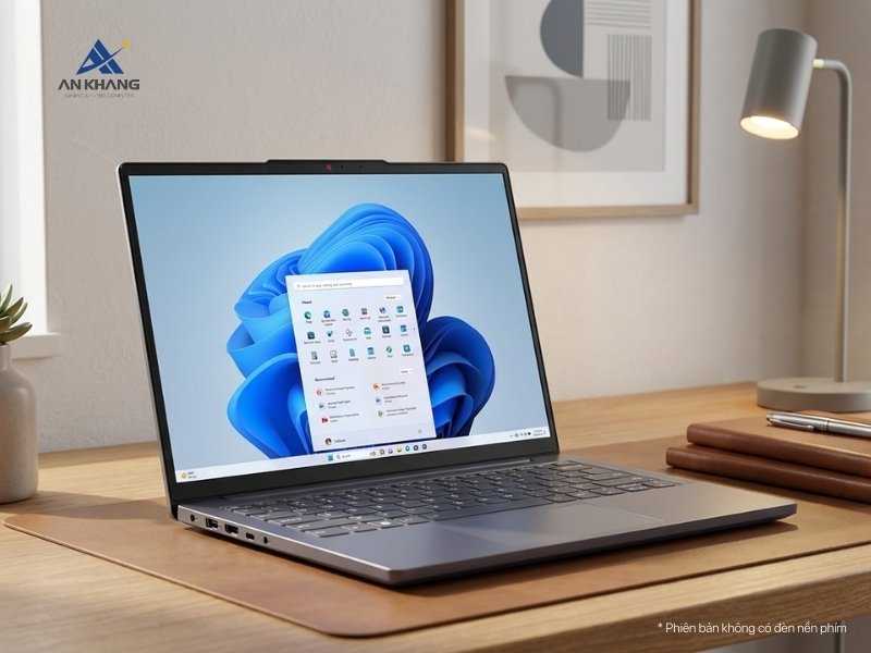Laptop Lenovo IdeaPad Slim 3 14ARP10 83K6005UVN với thời lượng pin bền bỉ, sạc nhanh ấn tượng