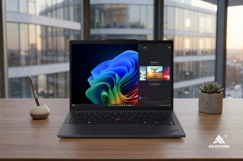Laptop Lenovo ThinkPad T14 Gen 6 21QG002PVN l&agrave; chiếc laptop AI cao cấp d&agrave;nh cho người d&ugrave;ng chuy&ecirc;n nghiệp