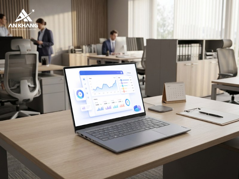 Lenovo ThinkBook 14 G9 IRL 21UY008HVA mang đến trải nghiệm hình ảnh sắc nét, âm thanh sống động