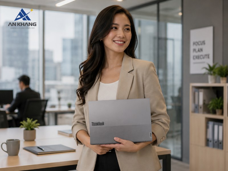 Lenovo ThinkBook 14 G9 IRL 21UY008HVA là chiếc laptop mỏng nhẹ và bền bỉ chuẩn doanh nghiệp