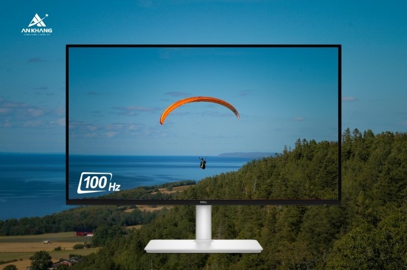 Màn hình Dell Pro 27 Plus P2725QE cho chuyển động hình ảnh mượt mà với tần số quét 100Hz