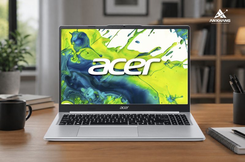 Laptop Acer Aspire Lite 15 AL15-49P-R6XX NX.DRZSV.002 mỏng nhẹ, bền bỉ cho nhu cầu học tập, làm việc hàng ngày