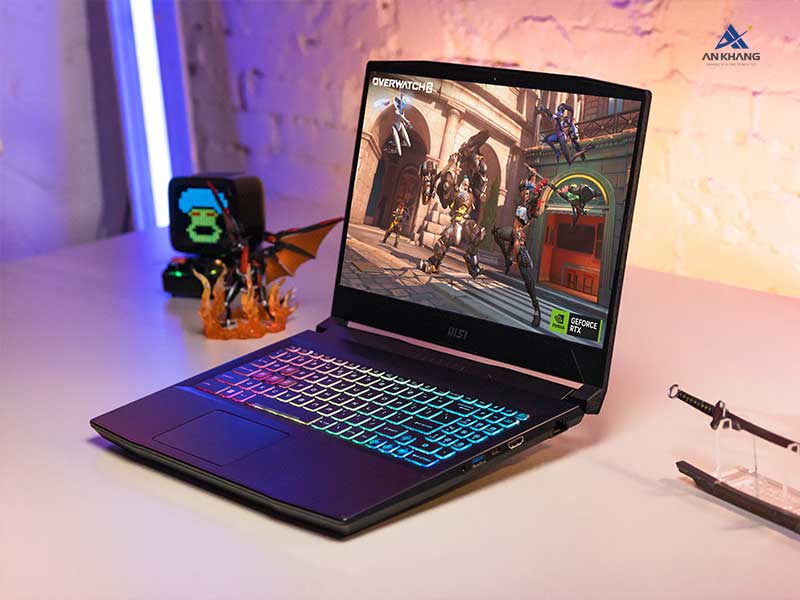 MSI Katana 15 B13UDXK-2410VN với bộ nhớ và lưu trữ tốc độ cao, nâng cấp dễ dàng