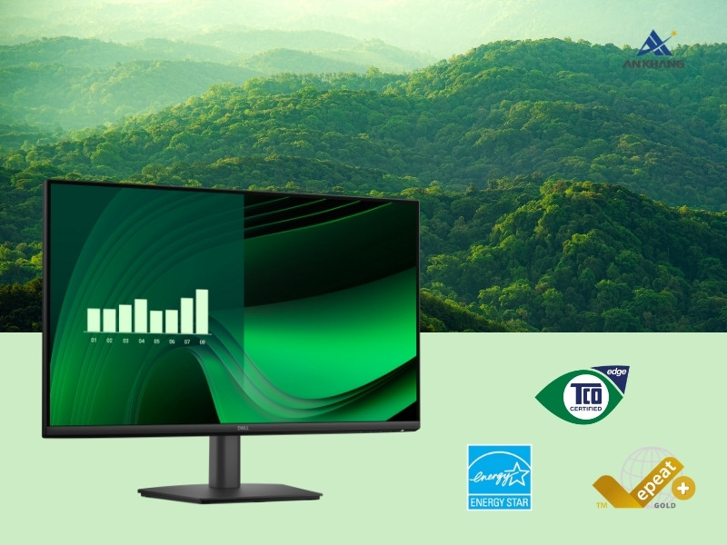 Màn hình Dell Pro E2725HM tiết kiệm năng lượng hiệu quả