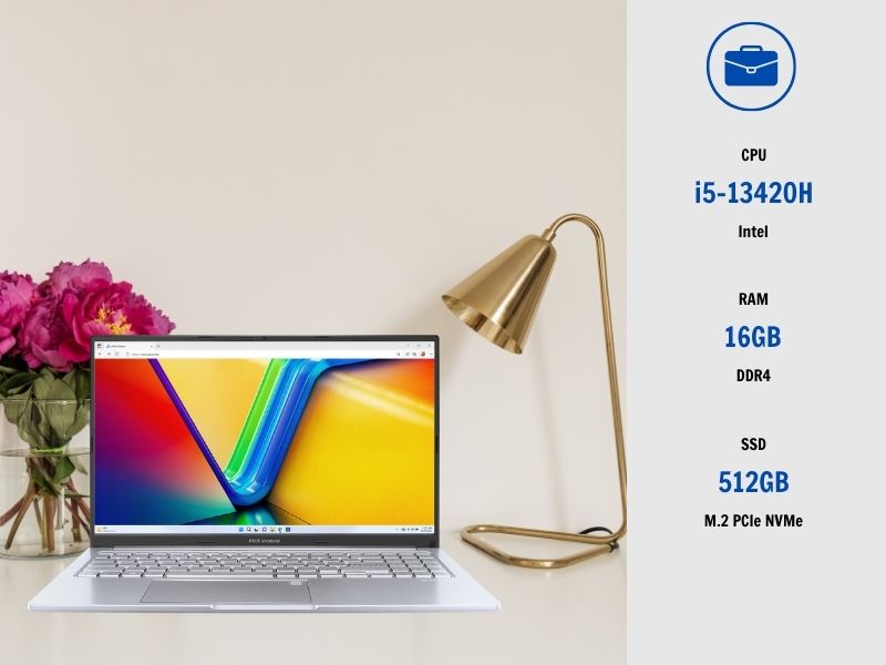 ASUS Vivobook 15 OLED A1505VA-MA505W - người bạn đồng hành lý tưởng cho công việc và học tập hằng ngày