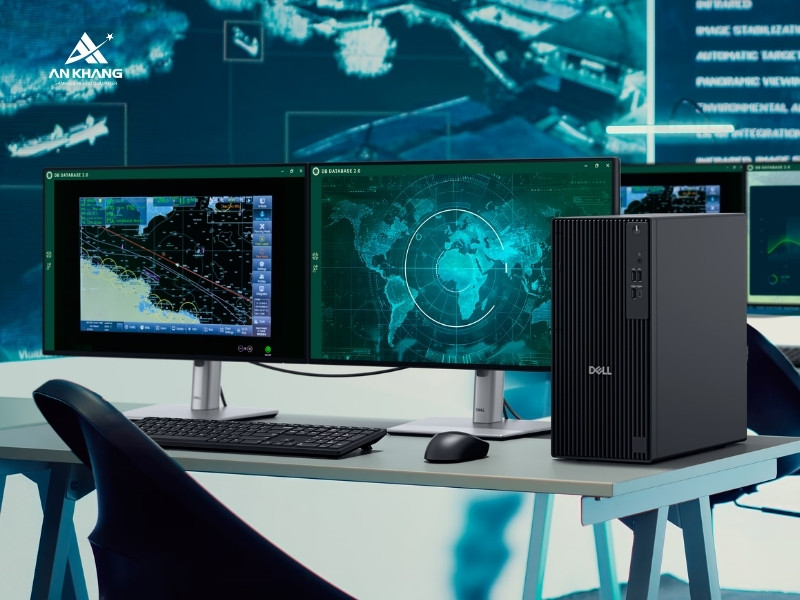 Máy tính để bàn Dell Pro Tower QCT1250 71076109 bảo mật vững chắc cho doanh nghiệp