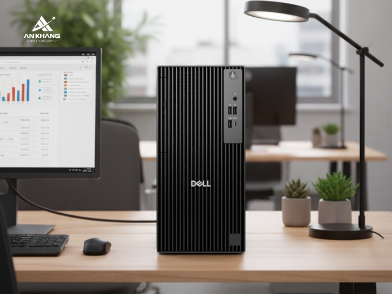 Máy tính để bàn Dell Pro Tower QCT1250 71076109 mạnh mẽ, bền bỉ, tối ưu cho doanh nghiệp