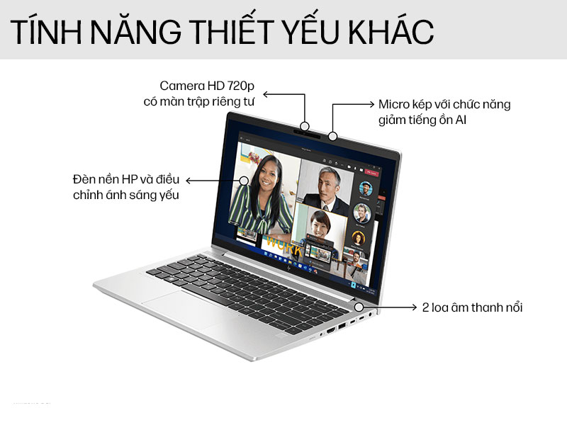 Các tính năng thiết yếu của Laptop HP EliteBook 640 G10 873G3PA