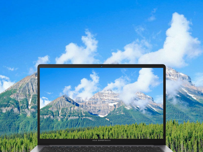 ASUS ExpertBook P1 được trang bị màn hình 14 inch sắc nét