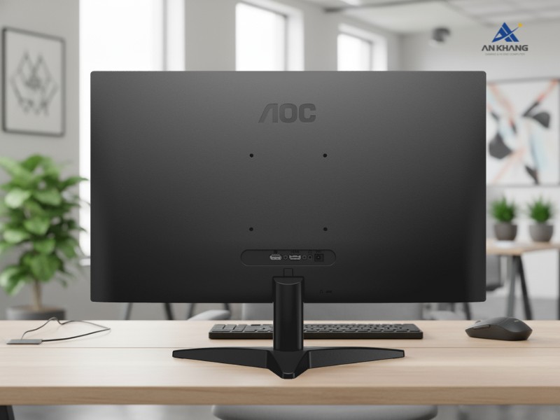 M&agrave;n h&igrave;nh AOC 25B36X trang bị cổng HDMI v&agrave; cổng DisplayPort