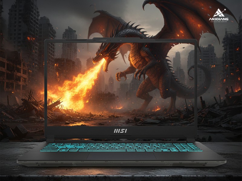 Laptop gaming MSI Cyborg 15 A13UC-2082VN với m&agrave;n h&igrave;nh 144Hz mượt m&agrave;